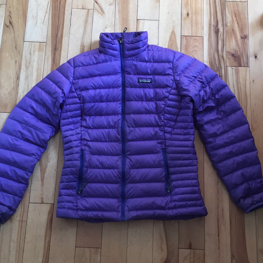 Purple Patagonia puffy